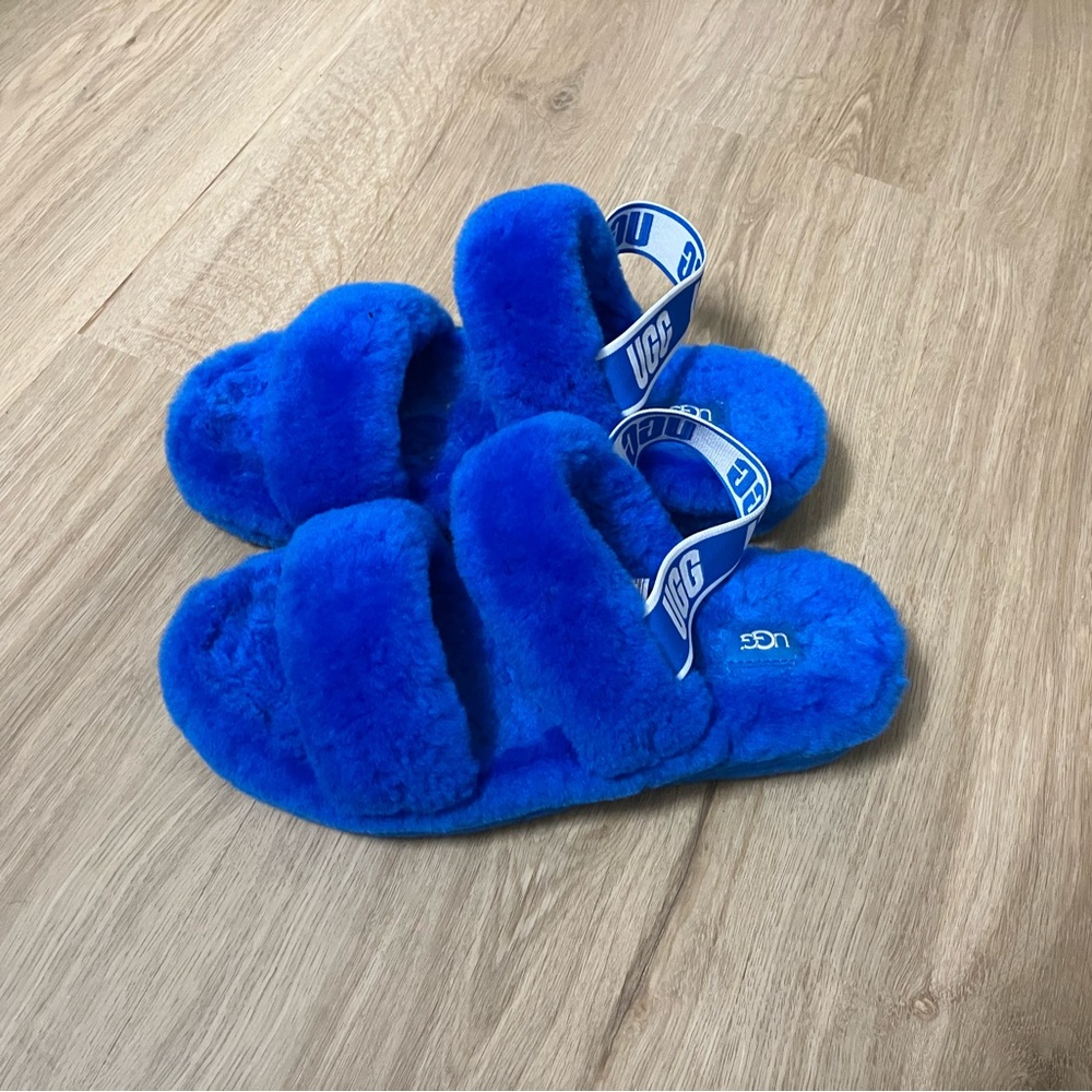 Blue UGG Slippers